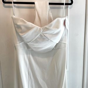 Watters Delilah Dress in ivory